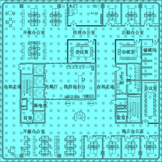 办公空间智能照明